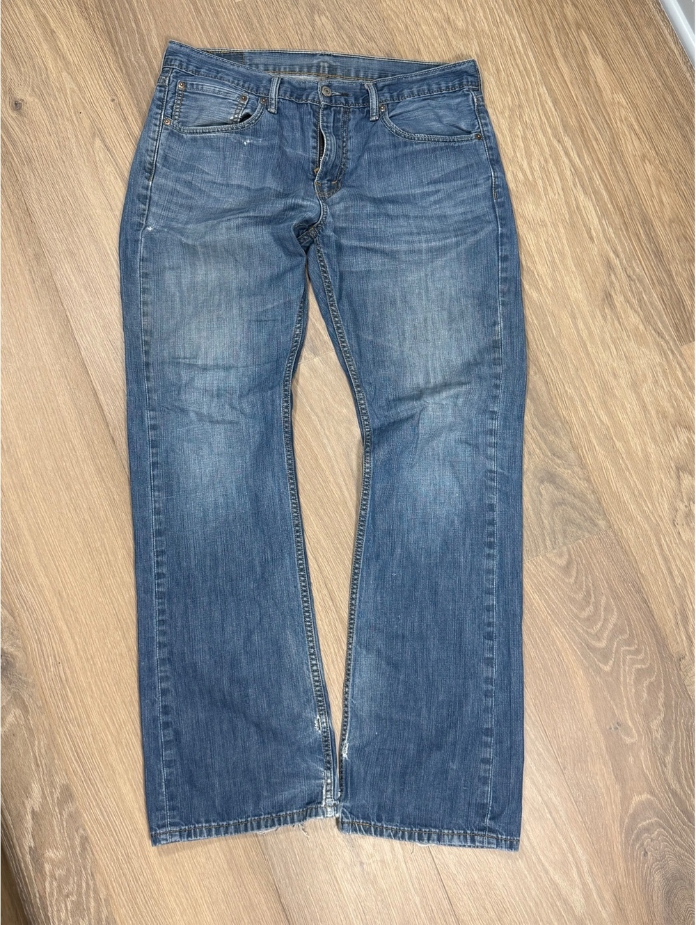 Levi's 527 Vintage Distressed Bootcut Jeans W34 L34